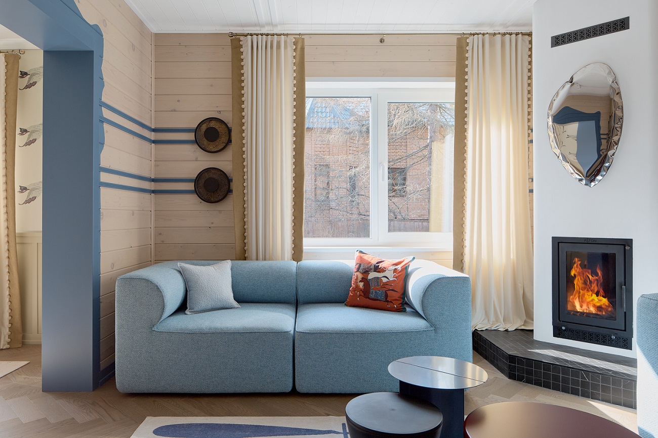 Кварцпаркет + камин = мэтч 